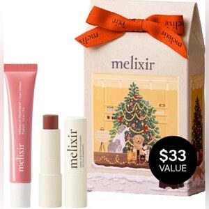 Korean Beauty Melixir Vegan Lip Care Duo Pomelo & Nudy Rose